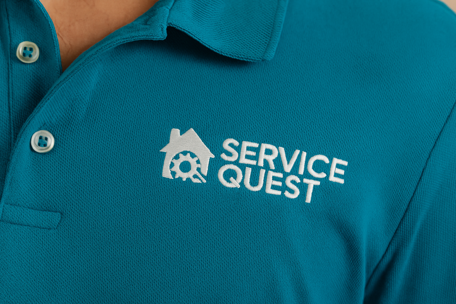SERVICE QUEST Shirt Close-Up